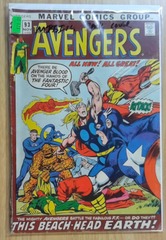 C0423: The Avengers: #93: Missing Back Cover: 0.5 Poor